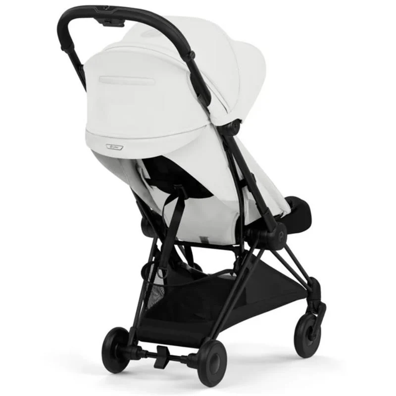 Cybex Platinum Coya Stroller Style Collection, Matte Black Frame/Off White Lux Seat - Image 5
