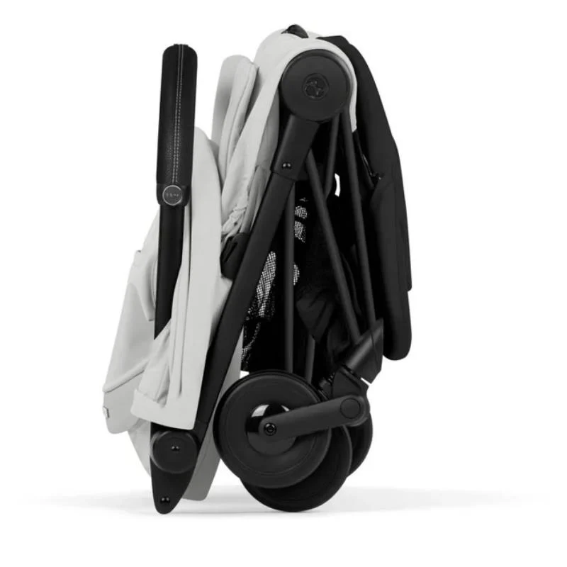 Cybex Platinum Coya Stroller Style Collection, Matte Black Frame/Off White Lux Seat - Image 6