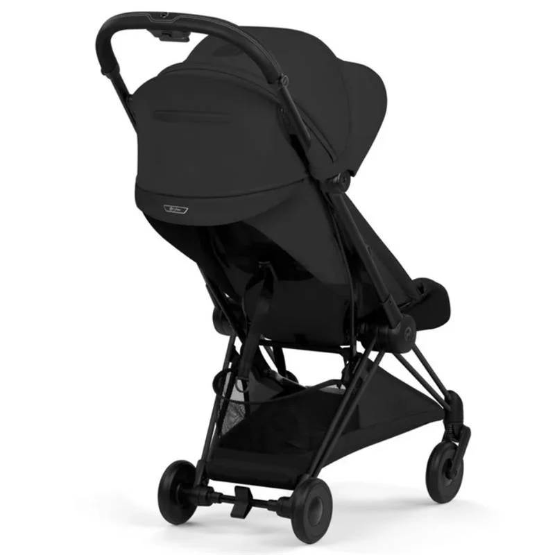 Cybex Platinum Coya Stroller Style Collection, Matte Black Frame/Sepia Black Lux Seat - Image 5