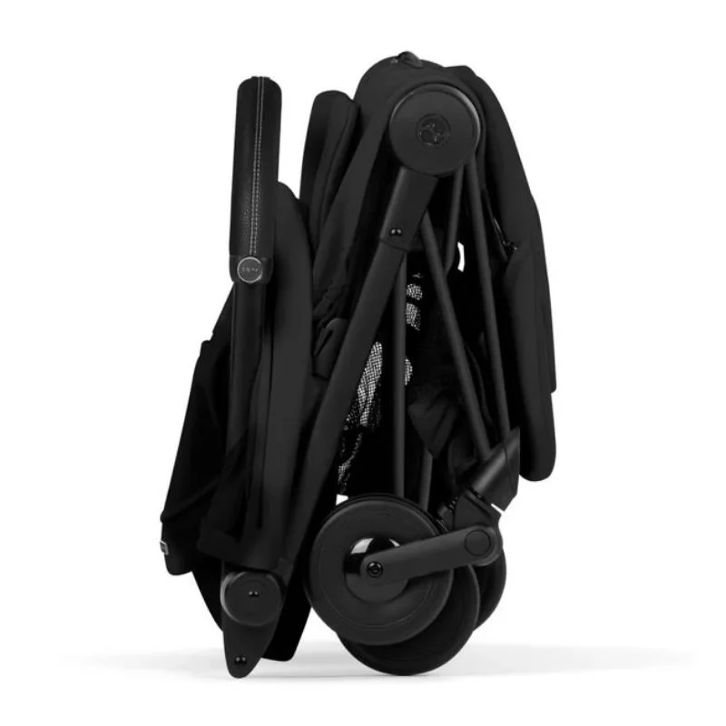 Cybex Platinum Coya Stroller Style Collection, Matte Black Frame/Sepia Black Lux Seat - Image 6