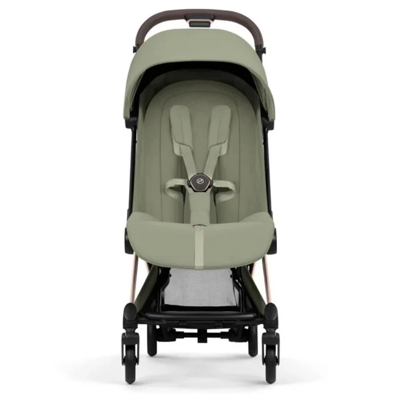 Cybex Platinum Coya Stroller Style Collection, Rose Gold Frame/Sage Green Lux Seat - Image 4