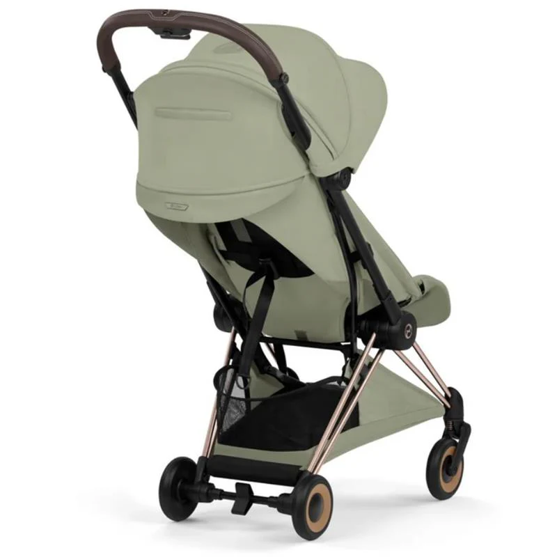 Cybex Platinum Coya Stroller Style Collection, Rose Gold Frame/Sage Green Lux Seat - Image 5