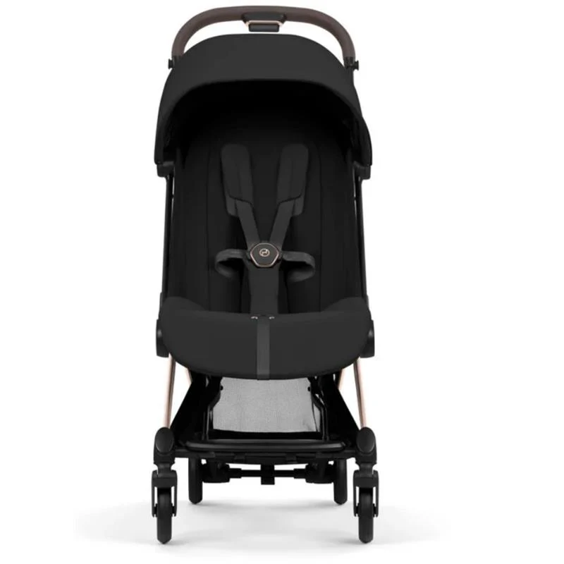 Cybex Platinum Coya Stroller Style Collection, Rose Gold Frame/Sepia Black Lux Seat - Image 4