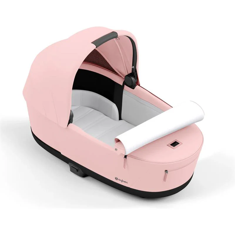 Cybex - PRIAM 4 / e-PRIAM 2 Lux Carry Cot, Peach Pink - Image 3