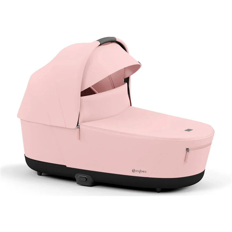 Cybex - PRIAM 4 / e-PRIAM 2 Lux Carry Cot, Peach Pink - Image 4