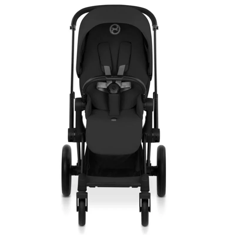 Cybex Priam Stroller Matte Black Frame/Sepia Black Lux Seat - Image 2