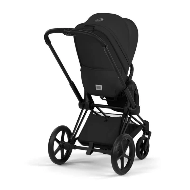 Cybex Priam Stroller Matte Black Frame/Sepia Black Lux Seat - Image 3