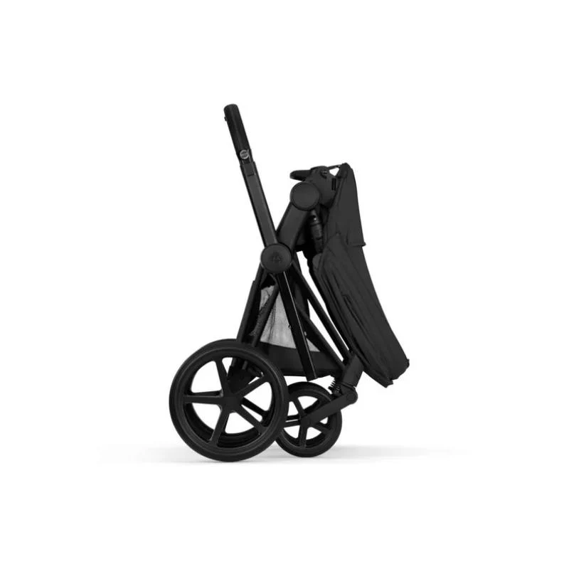 Cybex Priam Stroller Matte Black Frame/Sepia Black Lux Seat - Image 4