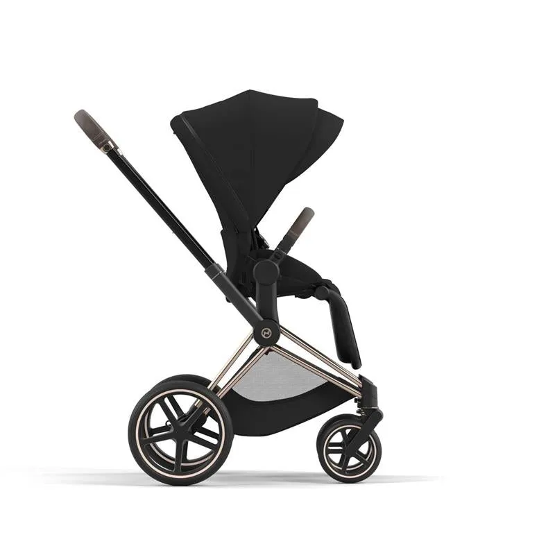 Cybex - Priam 4 Stroller Rose Gold Frame + Sepia Black Seat Pack - Image 4