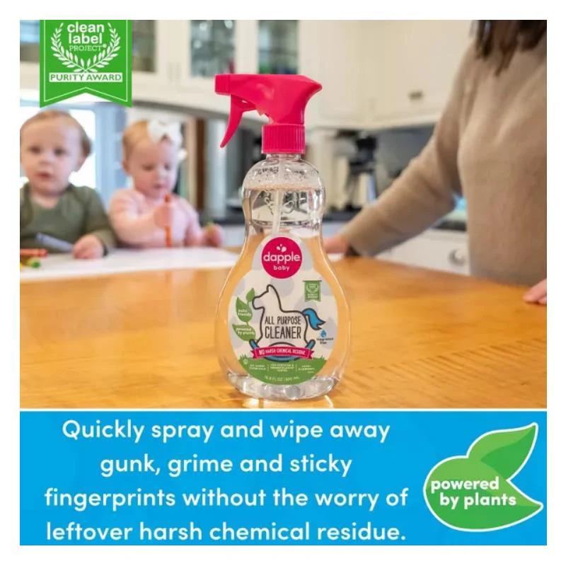Dapple - All Purpose Cleaner Spray, Fragrance Free, 16.9 Oz - Image 2