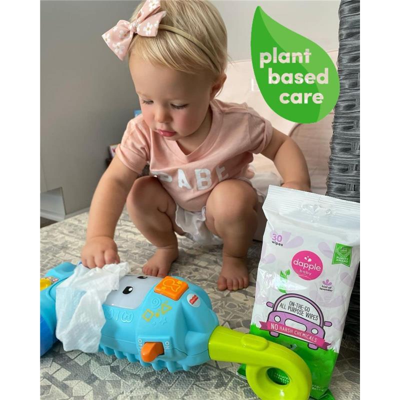 Dapple - All Purpose Wipes, Lavender, On The Go, 30 Ct - Image 2