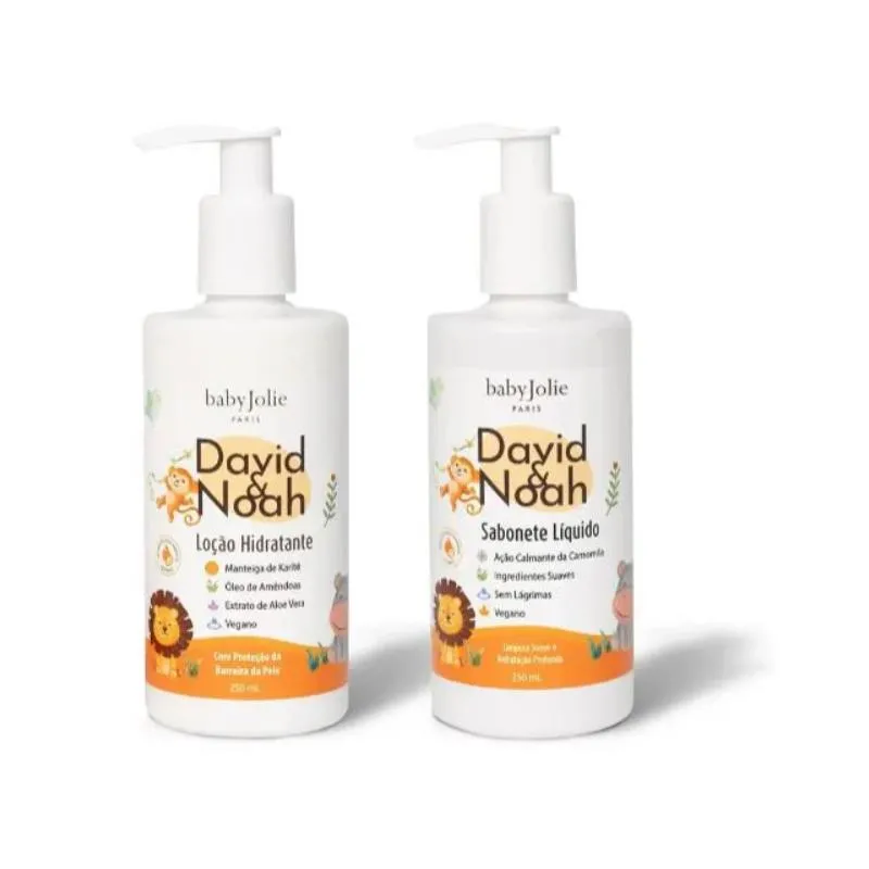 David & Noah By Baby Jolie - Lotion + Body Wash Bundle