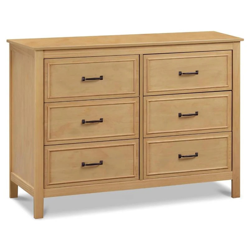 Davinci Charlie 6-Drawer Baby Dresser, Honey