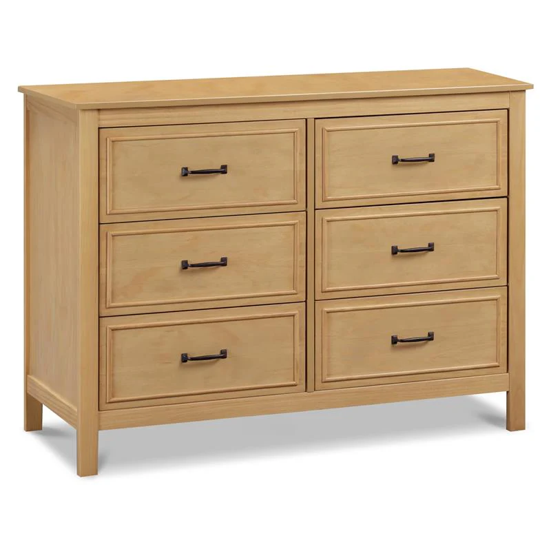 Davinci Charlie 6-Drawer Baby Dresser, Honey - Image 2