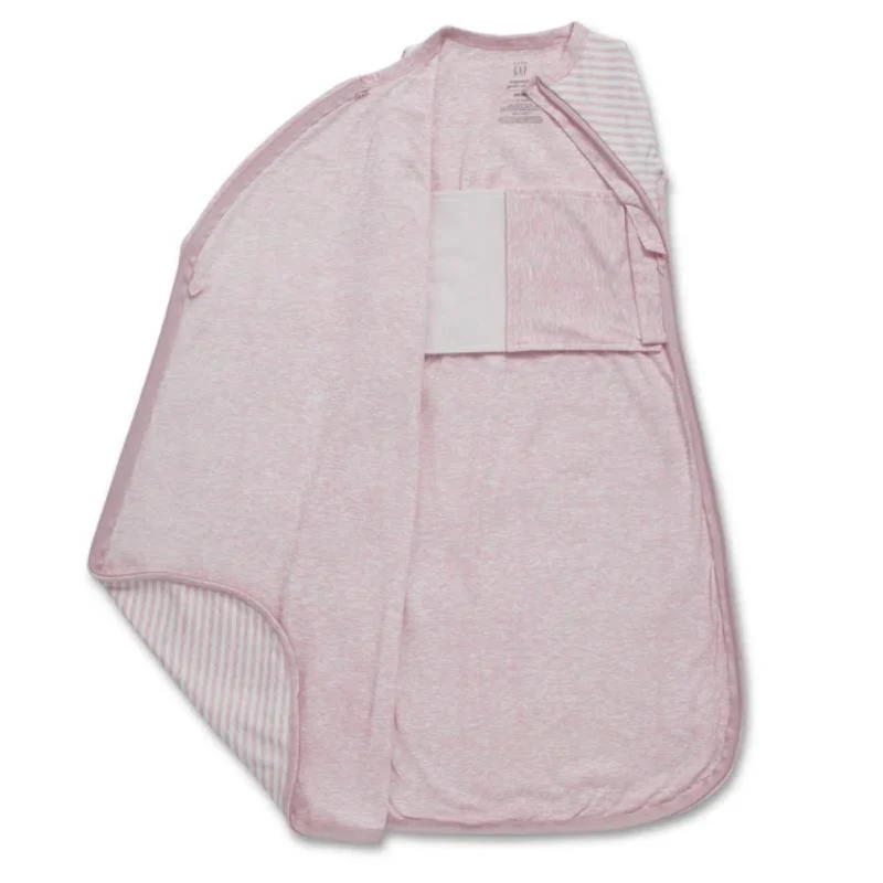 Delta - babyGap TrueSleep Sleep Sack with Built-In Swaddle, Small | Pink - Image 6