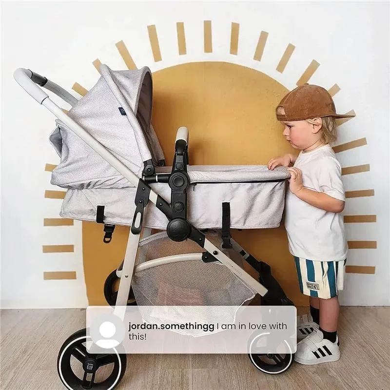 Delta Children - Baby Gap 2-In-1 Carriage Stroller, Camo Black - Image 12
