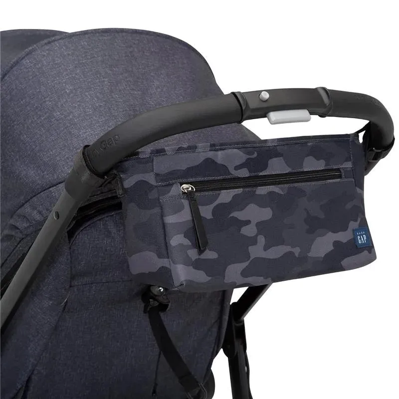 Delta Children - Baby Gap 2-In-1 Carriage Stroller, Camo Black - Image 14