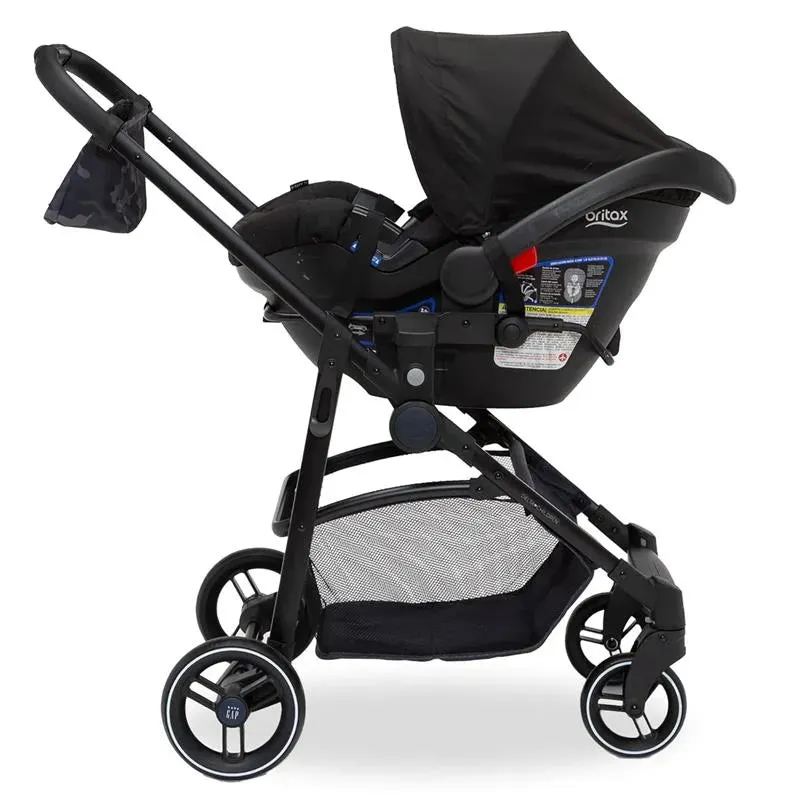 Delta Children - Baby Gap 2-In-1 Carriage Stroller, Camo Black - Image 6