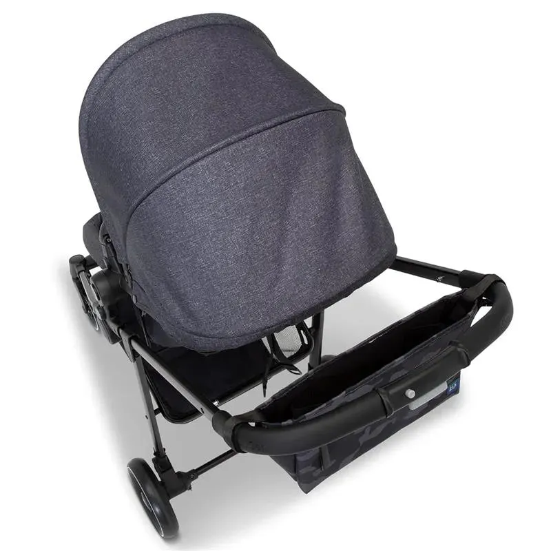 Delta Children - Baby Gap 2-In-1 Carriage Stroller, Camo Black - Image 8
