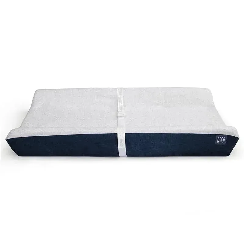 Delta Children - Gap BabyGap Contoured Changing Pad with Cooling Cover, Navy - Image 4