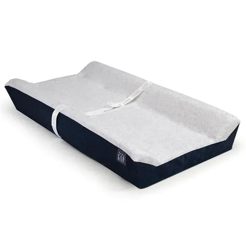 Delta Children - Gap BabyGap Contoured Changing Pad with Cooling Cover, Navy - Image 9