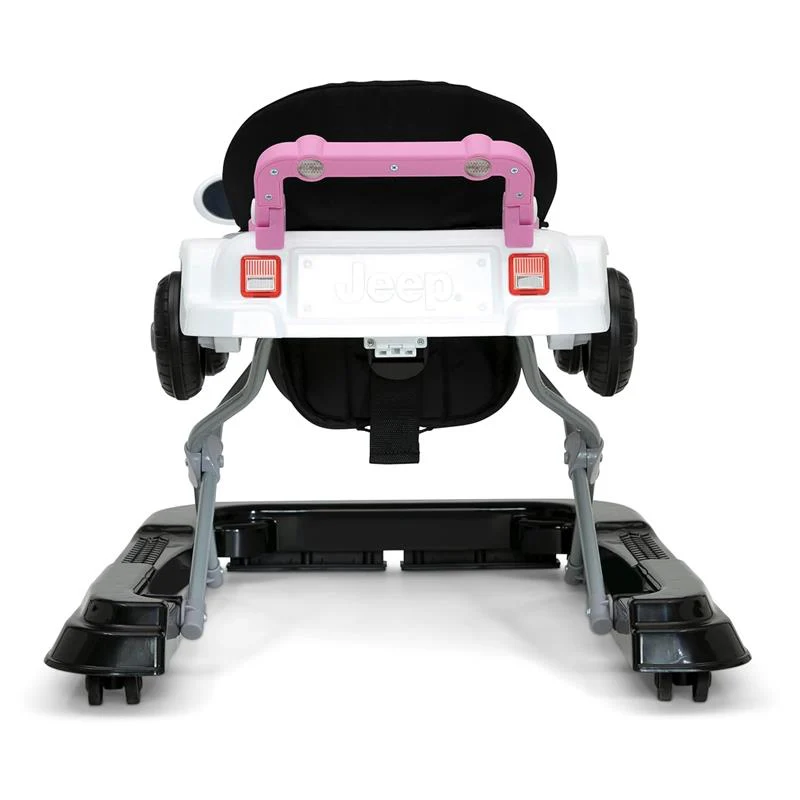 Delta - Classic Wrangler 3-In-1 Grow With Me Walker, White And Pink - Image 3