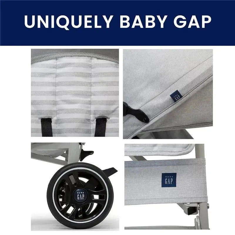 Delta - Gap Classic Umbrella Lightweight Stroller Grey - Image 8
