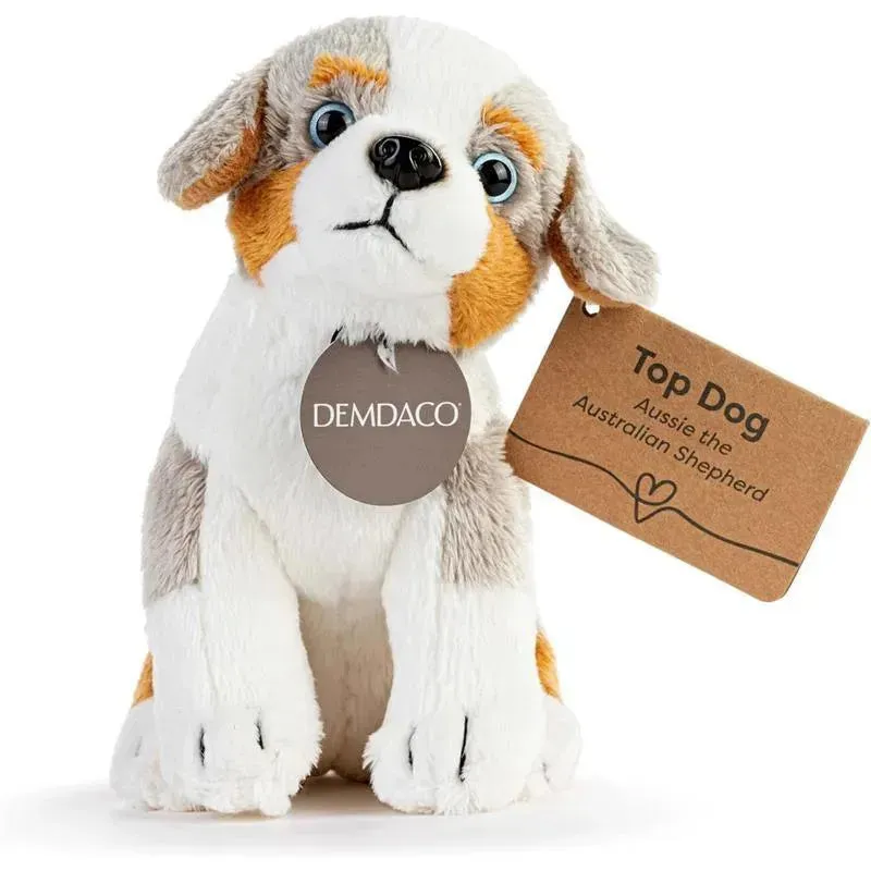 DEMDACO - Beanbag Stuffed Animal Australian Shepherd - Image 3