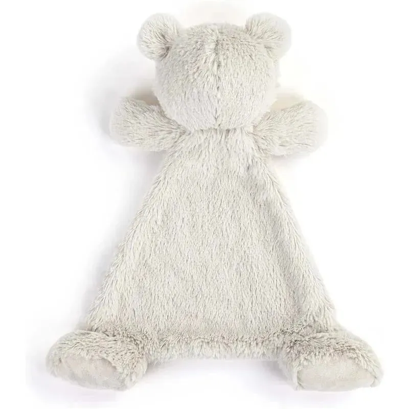 DEMDACO - Birthstone Amethyst and Grey, Stuffed Animal Blankie Bear February - Image 4