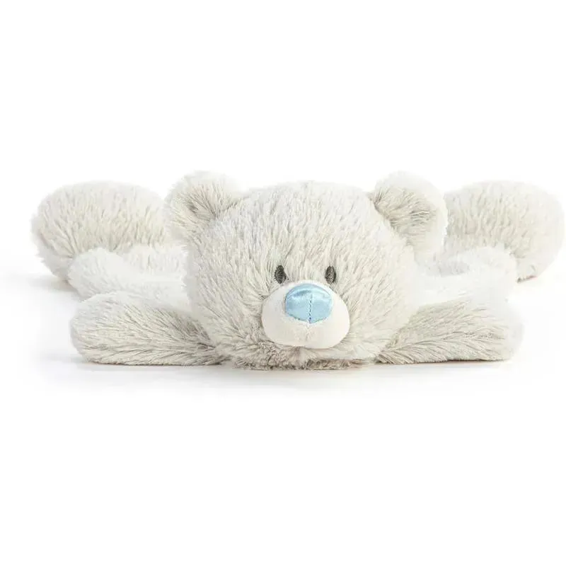 DEMDACO - Birthstone Blue and Grey, Stuffed Animal Blankie Bear December - Image 2