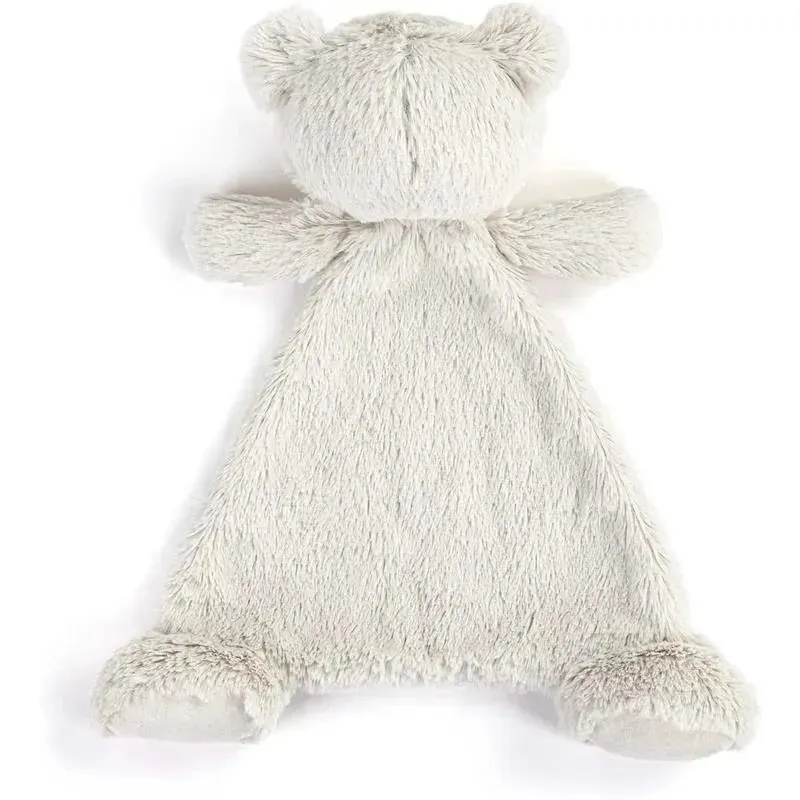 DEMDACO - Birthstone Color Emerald Green and Grey, Stuffed Animal Blankie Bear May - Image 4