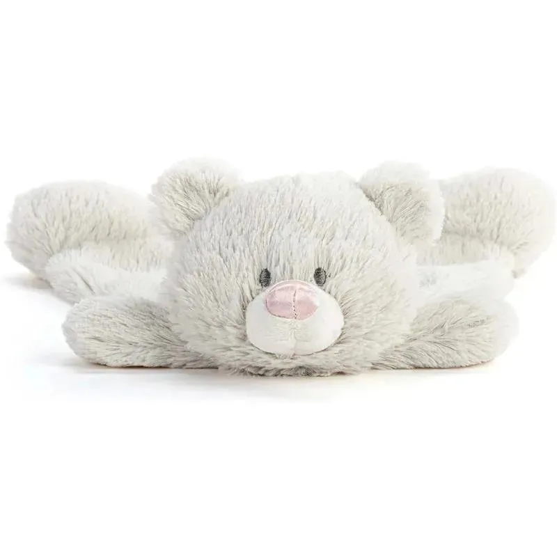 DEMDACO - Birthstone Color Tourmaline and Grey, Stuffed Animal Blankie Bear October - Image 2