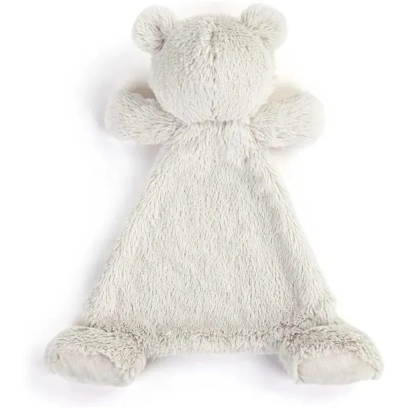 DEMDACO - Birthstone Color Tourmaline and Grey, Stuffed Animal Blankie Bear October - Image 6