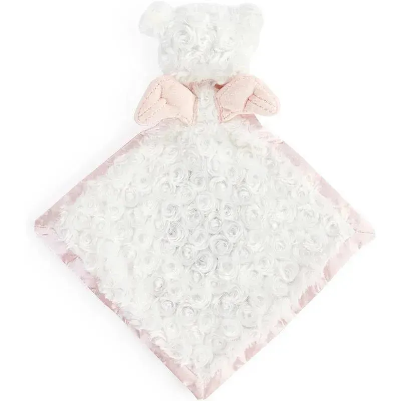 Demdaco - Guardian Angel Bear Blankie, Pink - Image 2