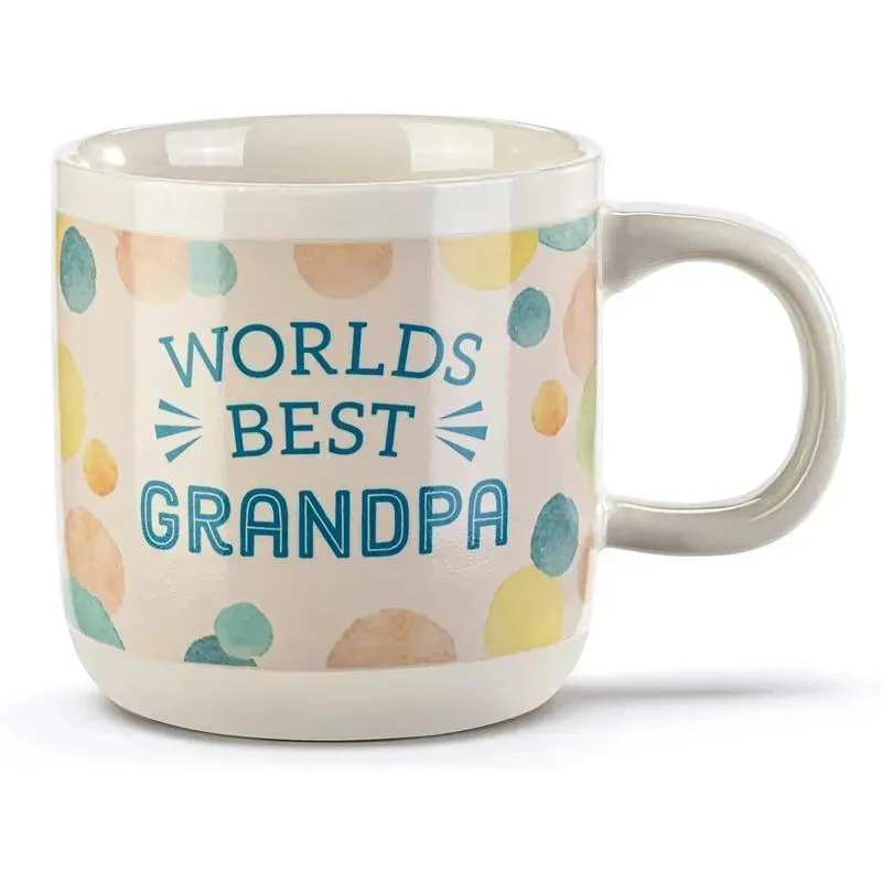 DEMDACO - Heat Reveal Mug, Worlds Best Grandpa