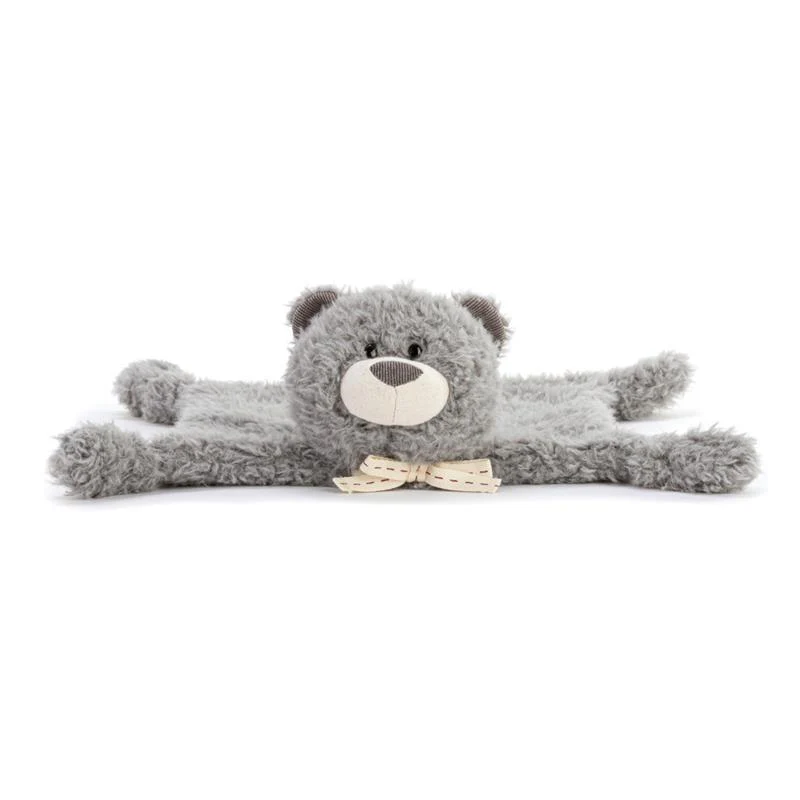 Demdaco - Loved Bear Blankie, Gray - Image 4