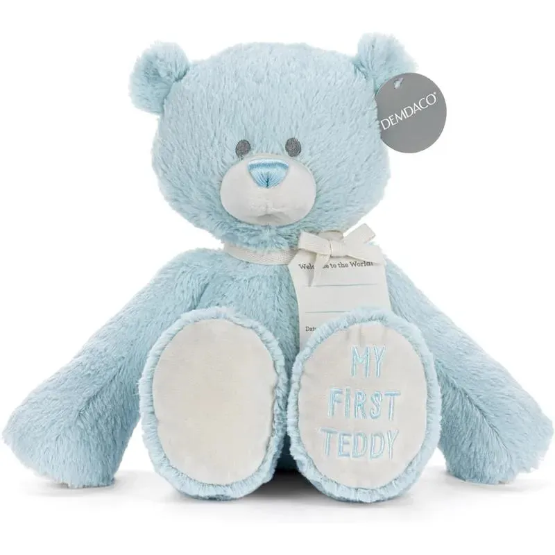 Demdaco - My First Teddy Bear 16, Blue - Image 4