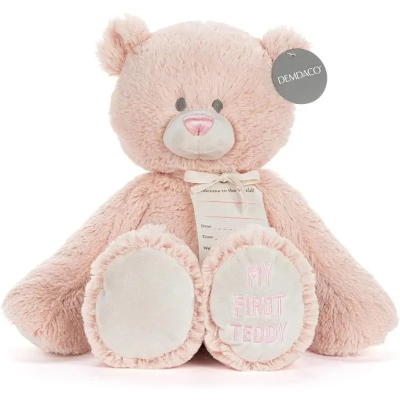 Demdaco - My First Teddy Bear 16, Pink - Image 4