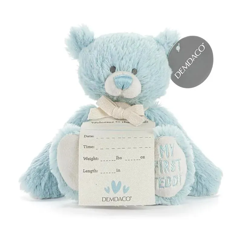 Demdaco - My First Teddy Bear Mini, Blue - Image 3