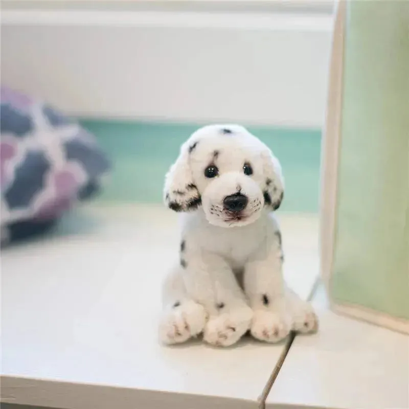 DEMDACO - Spotted Dalmatian Dog Children's Plush Beanbag Stuffed Animal Toy - Image 2