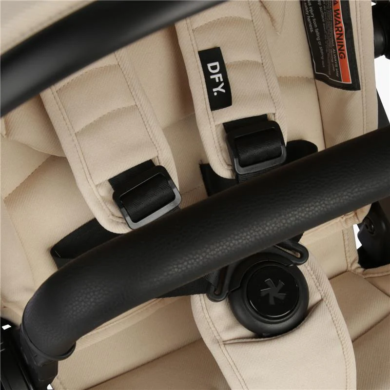 DFY - R1 Single Stroller, Cream - Image 4