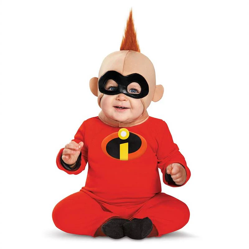 Disguise - Baby Jack Deluxe Infant Costume, Red/Black