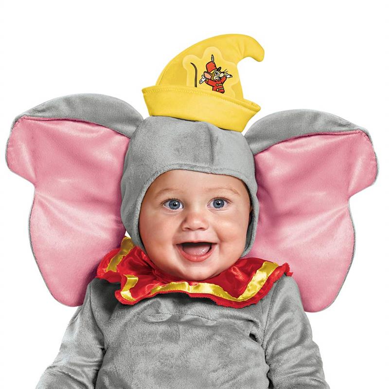 Disguise - Dumbo Infant Costume, Gray - Image 3
