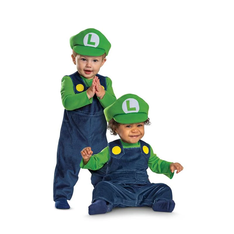 Disguise - Luigi Infant Costume, Official Nintendo Super Mario