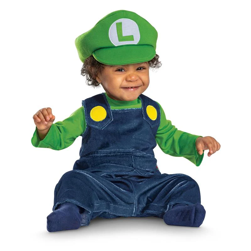 Disguise - Luigi Infant Costume, Official Nintendo Super Mario - Image 3