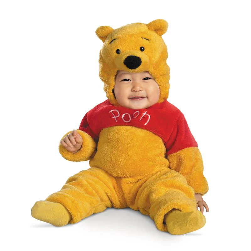 Disguise - Winnie The Pooh Deluxe 2-Sided Plush Jumpsuit Costume