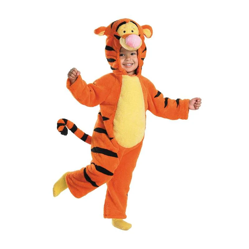 Disguise - Winnie the Pooh Tigger Deluxe Two-Sided Plush Jumpsuit Costume