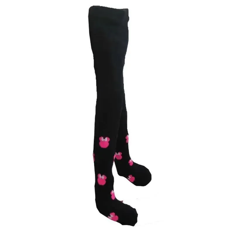 Disney Baby Minnie Tights Fashion, Black, Size 9-18M - Image 2