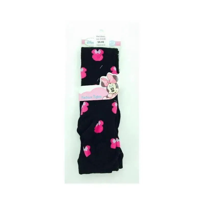 Disney Baby Minnie Tights Fashion, Black, Size 9-18M - Image 3