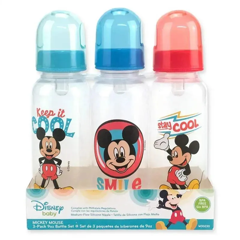 Baby King - 3Pk Disney 9Oz Bottle Set (Colors May Vary)